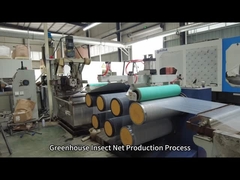 Proses Produksi Jaring Serangga Rumah Kaca