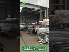 Hari ini Kirimkan rumah kaca ke pelanggan!